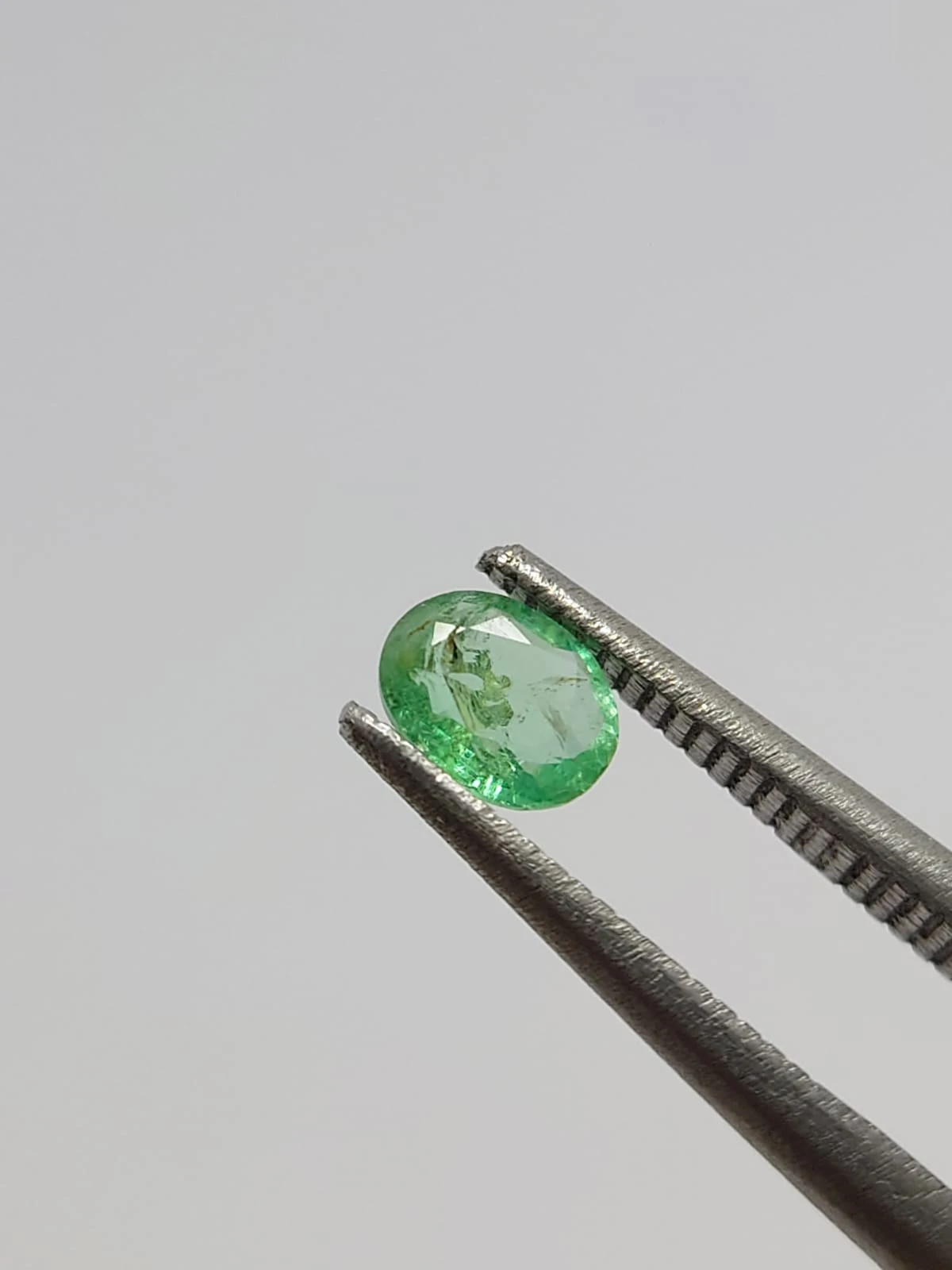 0.29ct Natural Oval Cut Emerald from Panjshir Afghanistan — view 2